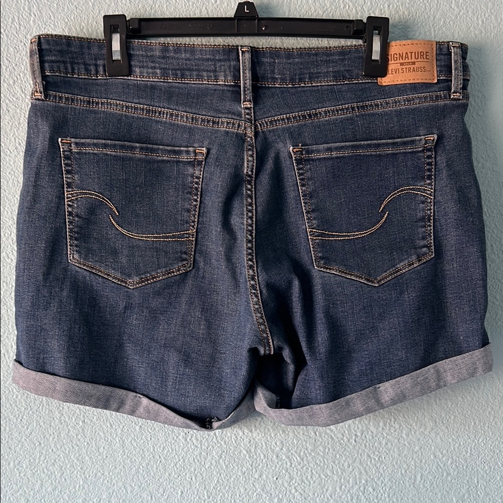 Blue Denim Shorts - Picture 4 of 9